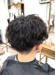 【メンズ限定】カット+ハードパーマ(ツイスパ、波巻き)+炭酸シャンプー