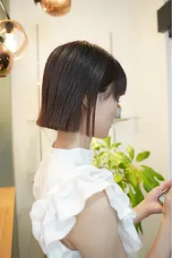 〝minimo限定〟似合わせボブカット + 透明感カラー🌱 丁寧カウンセリング付( ¨̮ )