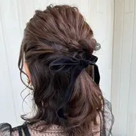 [10​〜​16時]ハーフアップアレンジ✨