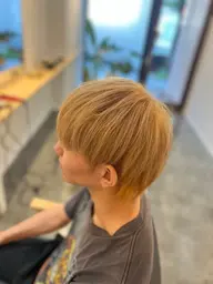オープン記念㊗️メンズカット➕デザインカラー➕トリートメント