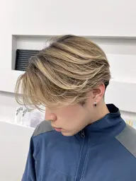 【🚨ブリーチ2回限定🚨】メンズカット＋ブリーチ2回‼️/メンズカット/メンズブリーチ/韓国メンズヘア