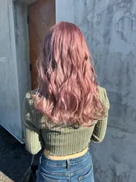 カット＋ブリーチ＋トリートメント🌈☁️