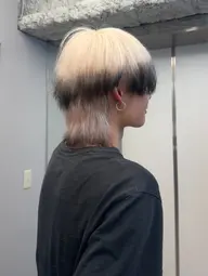 🌟メンズメニュー🌟リタッチブリーチ+カラー+トリートメント🫧