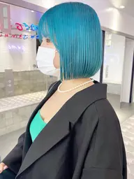 ブリーチ➕^_^カラー➕1stepトリートメント