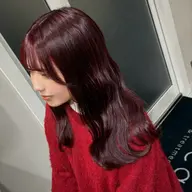 カット＋高発色カラー＋内部補習トリートメント