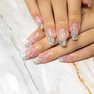 オフなし+ラメグラスカルプチュア