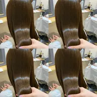 カット➕ブリーチなしWカラー➕2stepAujuaトリートメント