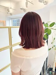 🫧前髪カット×透明感イルミナカラー×韓国式トリートメント🫧