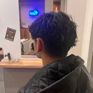 メンズカット👨🏽+シャドウパーマ🫧