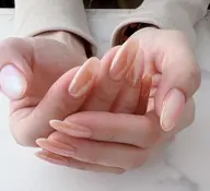 【Jrネイリスト】(オフあり)オーロラミラーネイル✨派手すぎない上品な輝き✨自爪を削らないノンサンディングベース使用