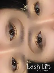 🍒【撮影したお写真をSNS投稿可能なかた限定❣️】まつ毛パーマ(上)