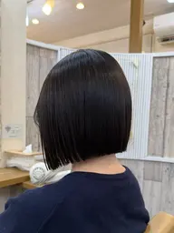 縮毛矯正＋カット＋超音波アイロンTR