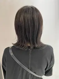 【イメチェンくすみカラーが人気🌸】カラー🐺🤍