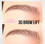 【話題の3D BROW LIFT❣️】美眉パーマスタイリング♦︎シェービング付♦︎眉毛を2​〜​3週間のばしてお越しください