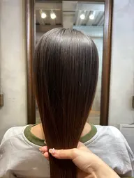 髪質改善縮毛矯正+艶カラー+カット