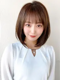 🤍トレンドスタイル🧡似合わせカット+イルミナカラー+自社開発トリートメント(土日祝はこちらになります!)