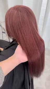 透明感溢れる髪に！✨️うる艶カラー✨️➕4STEPトリートメント🍀