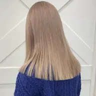 【透明感たっぷり🫧】1ブリーチで作るミルクティーカラー🤎