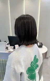 〖透明感カラー×3ステップトリートメント〗グレイカラー‪🤍白髪をしっかり染めながらおしゃれに仕上げます✨🎀