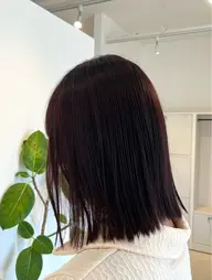 【カラーモデル様募集中！】ワンカラー(ブリーチなし) ミディアム(鎖骨まで)