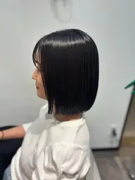 前髪のみ縮毛矯正＋前髪カット