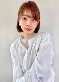 まとまる✨ボブヘアお任せください🤲ふんわり丸みボブ+高保湿トリートメント
