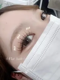 🎀【フラットラッシュ60​〜​80本】🎀             ※オフ不可［八王子/マツエク］