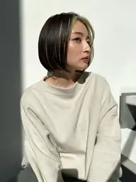 🤍似合わせカット+ポイントブリーチ(インナーカラーも含む)🌿