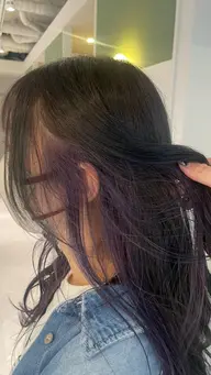 【ダメージレス】ブリーチ＋カラー＋オージュアトリートメント(ロング料金あり)