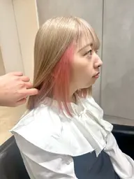 《さりげなくお洒落したい方👀💗》［イヤリングカラー］＋［カット］