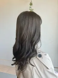 小顔補正カット➕髪質改善カラー➕つるりんちょケア➕ナノバブルケア