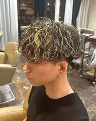カット+パーマ【波巻きパーマ】