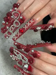 すぐ予約限定‼️【オフあり】長さ出し10本+120分持ち込みデザイン