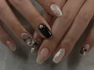 ［オフなし］60minデザイン🎨ニュアンス／シンプルネイル／持ち込み🙆🏻‍♀️フィルイン