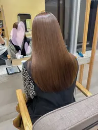 【TOKIOトリートメント付】premium艶髪ストレート（縮毛矯正）＋カット＋超音波TOKIOトリートメント💙