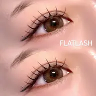 【💎ミニモ限定💎】初めての方にも🔰《オフ&コーティング込》フラットラッシュ100本