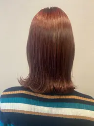 水素カラー➕ヘッドスパ   シャンプー、マッサージの力加減などご要望ありましたら遠慮なくお申しつけください！