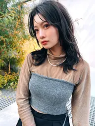 【🌸イメチェン】カット+透明感イルミナカラー+ダメージレスパーマ+シルクトリートメント