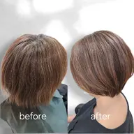【ついでに眉のお手入れも✨】カット+美髪シャンプー+眉ワックスアイブロウ
