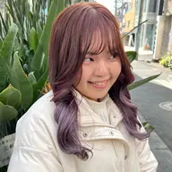 🏷️：【 グラデーションカラー 】ポイントブリーチ ＋ カラー