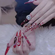 鬼ロングチップ長さだし3XL＋アートやり・つけ放題