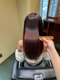 ワンカラー➕【髪質改善】中性ストレート🌱𓂃 𓈒𓏸