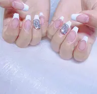 きれいめネイル、オフィスネイル向け💍10本フレンチメニュー💅（オフ無料）