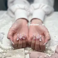 💜ハンドオフあり韓国ワンホンガーリーちゅるん120分持ち込みデザイン🤍💜(アート目安片手5本)💜