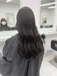 【🎀学生限定🎀】ワンカラーで透明感カラー➕オリジナルトリートメント➕炭酸泉➕コテ巻き👱🏼‍♀️🩷