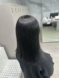 U-30毛先カット《メンテナンス》+ワンカラー