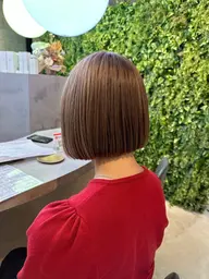 【ミニモ特別価格】小顔カット➕透明感カラー✨イルミナカラー✨【シャンプーブロー込み】