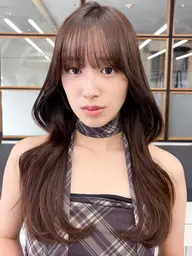 【韓国レイヤー】♡顔まわり＋くびれカット＋3stepトリートメント♡