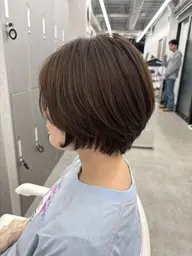 カット➕ブリーチなしダブルカラー