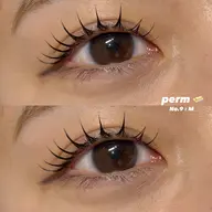 人気🎟️韓国風に束間仕上げ🇰🇷♡似合わせまつげパーマ